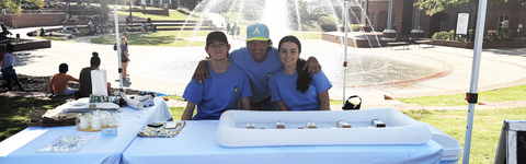 Sisters Lemonade team at a Festival