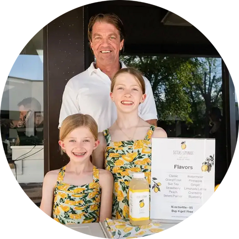 French family, Eric, Ella and Clara